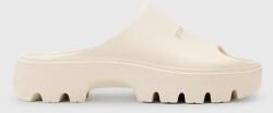 AllSaints papucs Eclipse Slider bézs, női, platformos, W033FC - bézs Női 39