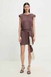 Isabelle Blanche ruha barna, mini, egyenes, IS25SS-A147-T011 - barna S