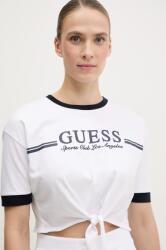 Guess pamut póló női, fehér, V5GI05 I3Z14 - fehér XL
