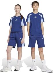 adidas gyerek rövidnadrág sötétkék, nyomott mintás, állítható derekú, JI6232 - sötétkék 140