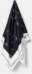 MM Max Mara Leisure selyem kendő sötétkék, női, mintás, 2516541027600 - sötétkék Univerzális méret