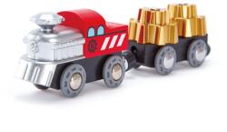 Hape Tren de jucarie cu roata dintata pentru copii (E3751A)