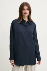HUGO BOSS lenvászon ing - sötétkék 40