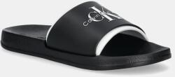 Calvin Klein Jeans papucs SLIDE MONOGRAM TPU fekete, férfi - fekete Férfi 46