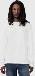 AllSaints pamut hosszúujjú ELLIS fehér, férfi, sima, M019JC - fehér S