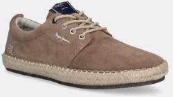 Pepe Jeans espadrilles velúrból TOURIST WEST zöld, PMS10336 - zöld Férfi 42 - answear - 26 990 Ft