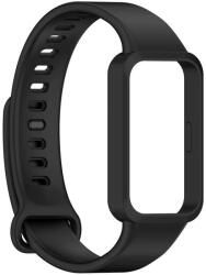 Ricardo Curea de silicon Ricardo (pentru Xiaomi Mi Band 9 Active), negru