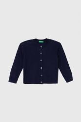 Benetton gyerek kardigán sötétkék, könnyű - sötétkék 82 - answear - 8 890 Ft