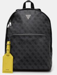 GUESS hátizsák MILANO fekete, férfi, nagy, mintás, HMMILO P5219 - fekete Univerzális méret