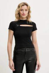 Heliot Emil t-shirt női, fekete, SS25_W_13_078_BLK01 - fekete L
