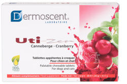 Dermoscent Supliment urinar pentru caini pisici Dermoscent Uti-Zen 30 buc
