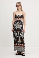 Superdry ruha fekete, maxi, egyenes, W8011874A-F4N - fekete S