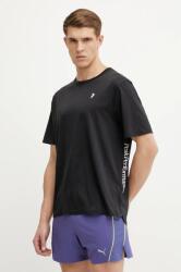Peak Performance sportos póló Trail fekete, nyomott mintás, G79467 - fekete S