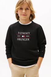 Tommy Hilfiger gyerek felső fekete, nyomott mintás, KB0KB09569 - fekete 152