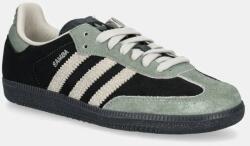 Adidas velúr sportcipő Samba OG W fekete, női, JI2680 - fekete Női 36 2/3