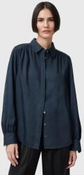 AllSaints ing AGGIE női, galléros, sötétkék, regular, W039PC - sötétkék 40
