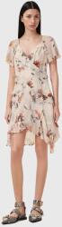 AllSaints selyemkeverékes ruha DARMA - bézs 38