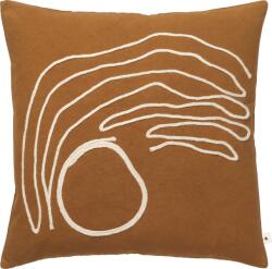 ferm LIVING Față de pernă decorativă Jot 50 x 50 cm maro (1104271045) Lenjerie de pat