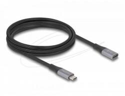 Delock Удължителен кабел USB-C, 40 Gbps, PD 240W, 2 м, сив (DELOCK-81202) - megamag