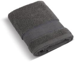 BellaTEX frottír kollekció, csíkos - 17/44 - 70×140 cm - sötétszürke (4444)