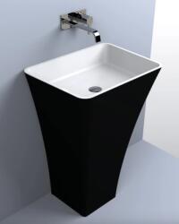 LunArt Adrienne álló mosdó, fényes RAL 9005 - Black 5999123009647 (5999123009647) - szaniterplaza