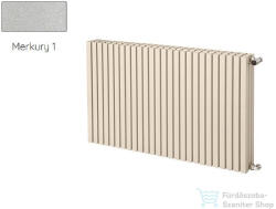 Radeco TORGET H2 600x980 design radiátor, MERKURY 1 (metál ezüst) színben (Radeco_TORGET_H2_MERKURY1)