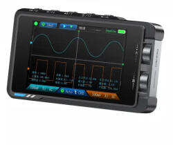 FNIRSI DS215H teljes szett - kompakt kétcsatornás oszcilloszkóp (50 MHz, 250 MS/s) és DDS jelgenerátor 2 db mérőszondával (ds215h-t)