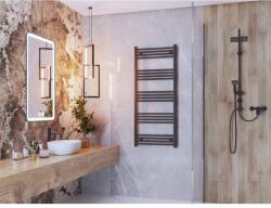 Gamma Erga Basic, radiátor 1500x600 mm, 683 W, matt fekete, ERG-LAV-BASIC-15060-BK (ERG-LAV-BASIC-15060-BK)