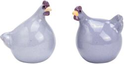 Kerámia tyúk LILAC CHICKEN lila - több méretben Méret: S