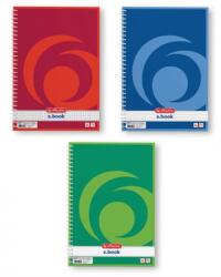 Herlitz Spirálfüzet A/4 kockás HERLITZ X-Book 70 lapos (09542804)