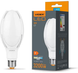 Videx LED izzó E27 A96 30W 3200lm 4000K semleges 330° Videx (VIDULI0105)
