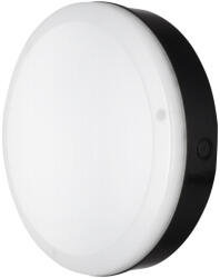 OSRAM Kültéri mennyezeti és fali lámpa LED-es homlokzati lámpa 15W 1400lm 4000K IP65 fekete mozgás- és szürkületérzékelő felületi válaszfallal (4058075647602)