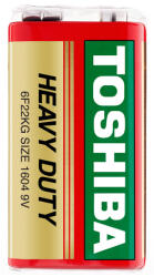 Toshiba HEAVY DUTY 6F22 9V cink-szén elem fólia 1db (TOSBAT0350A)