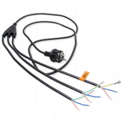 BERGE Tápkábel 2m 3x0, 75 Splitter 1/3 földeléssel (BERAKC0021)