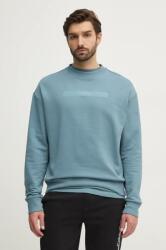 Calvin Klein pamut melegítőfelső zöld, férfi, nyomott mintás, K10K113763 - türkiz L