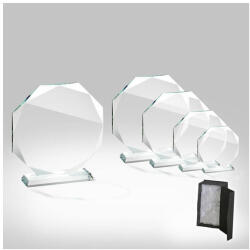  Stockholm üvegdíj 15cm