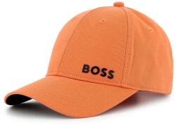 BOSS gyerek pamut baseball sapka narancssárga, sima, J51682 - narancssárga 54