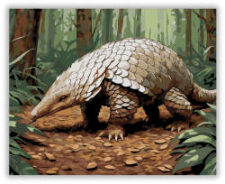  Pangolin az Erdő Mélyén - számfestő készlet