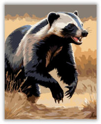  Mézborz a Szavannán - számfestő készlet