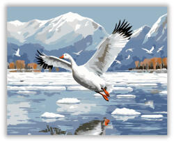  Hóliba a Fagyos Tó Felett - számfestő készlet