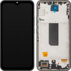 Samsung Display cu Touchscreen MP compatibil cu Samsung Galaxy A34 A346, cu Rama, Negru (Graphite)