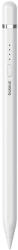 Baseus aktív univerzális kapacitív toll vezeték nélküli töltéssel kompatibilis iPaddel + kábel USB Lightning 130 mAh Smooth Writing 2 Lite, fehér