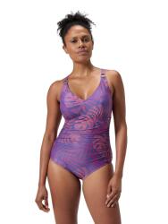 Speedo Цял бански womens shaping printed v neck - sportdepot - 102,13 лв