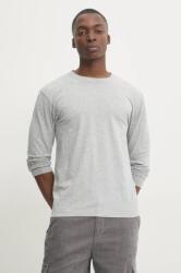 Hollister Co Hollister Co. pamut hosszúujjú szürke, melange, KI324-4198 - szürke XXL