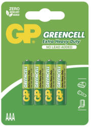 GP Batteries EMOS B1211, GP Greencell elem AAA 4db/bliszter (B1211)
