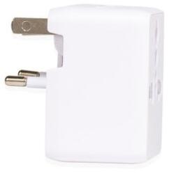 Kikkerland UL08-EU USB csatlakozóval kocka utazó hálózati adapter (UL08-EU)