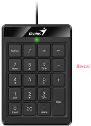 GENIUS Vezetékes Numerikus Billentyűzet Numpad 110 USB Fekete (NUMPAD 110) - berczitech