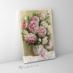 Makana Bazsarózsa aroma - Számfestő készlet, kerettel (30x40 cm)