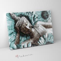 Makana Virágzó elme - Számfestő készlet, kerettel (40x50 cm)