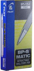 Pilot BP-S MATIC 12 db/csomag fekete golyóstoll (BPS-135F-B-DOB) - oneclick